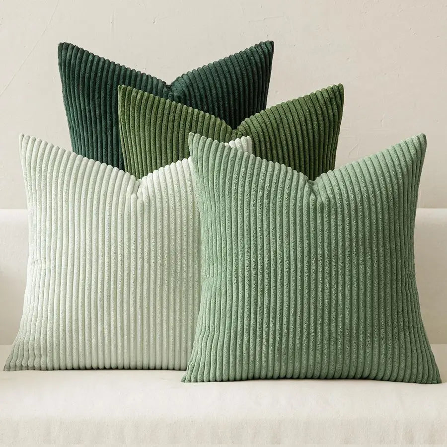 4 Sage Green Pillow Covers 24x24 I