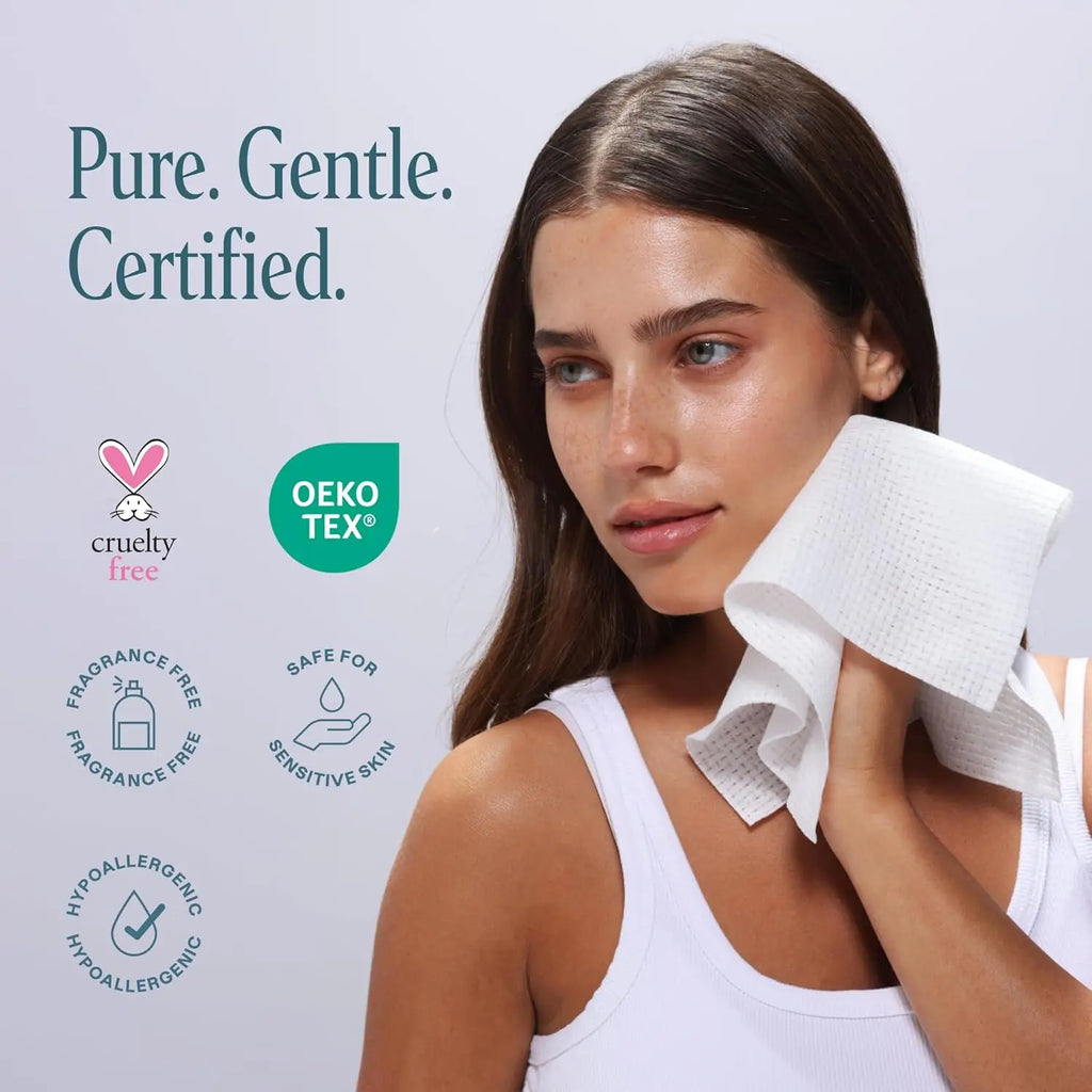 Disposable Face Towels XL, Ultra-Absorben