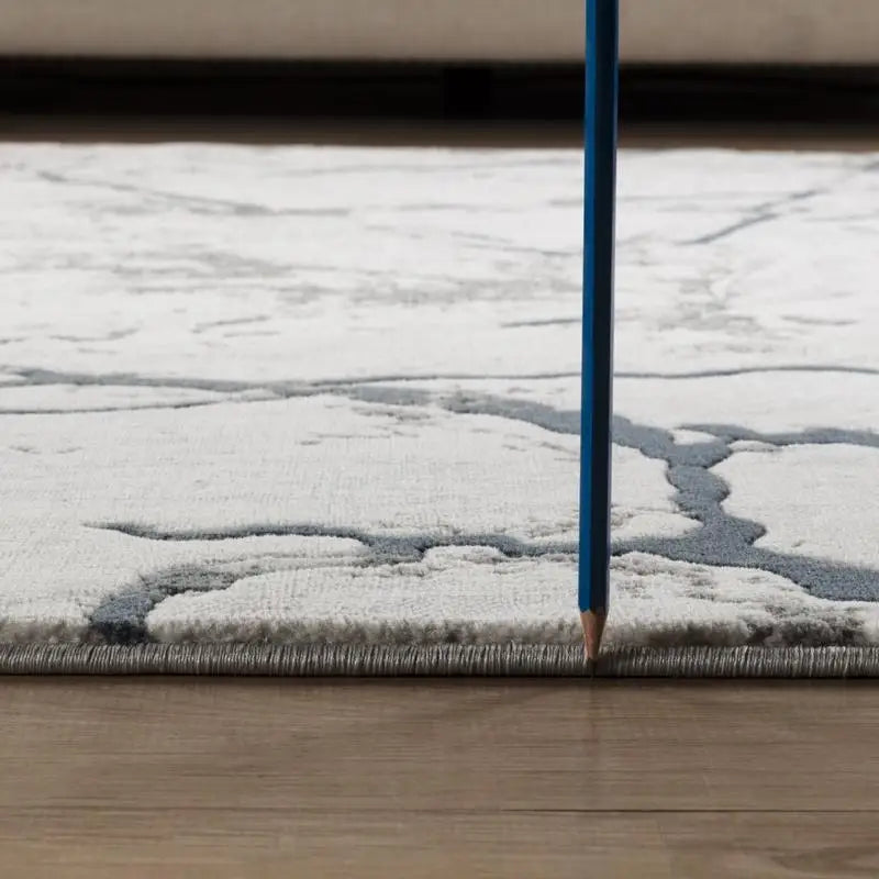 Gray Area Rug 2'7" x 9'10"