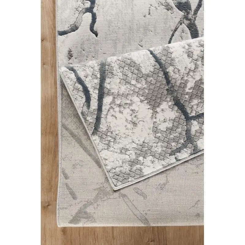 Gray Area Rug 2'7" x 9'10"