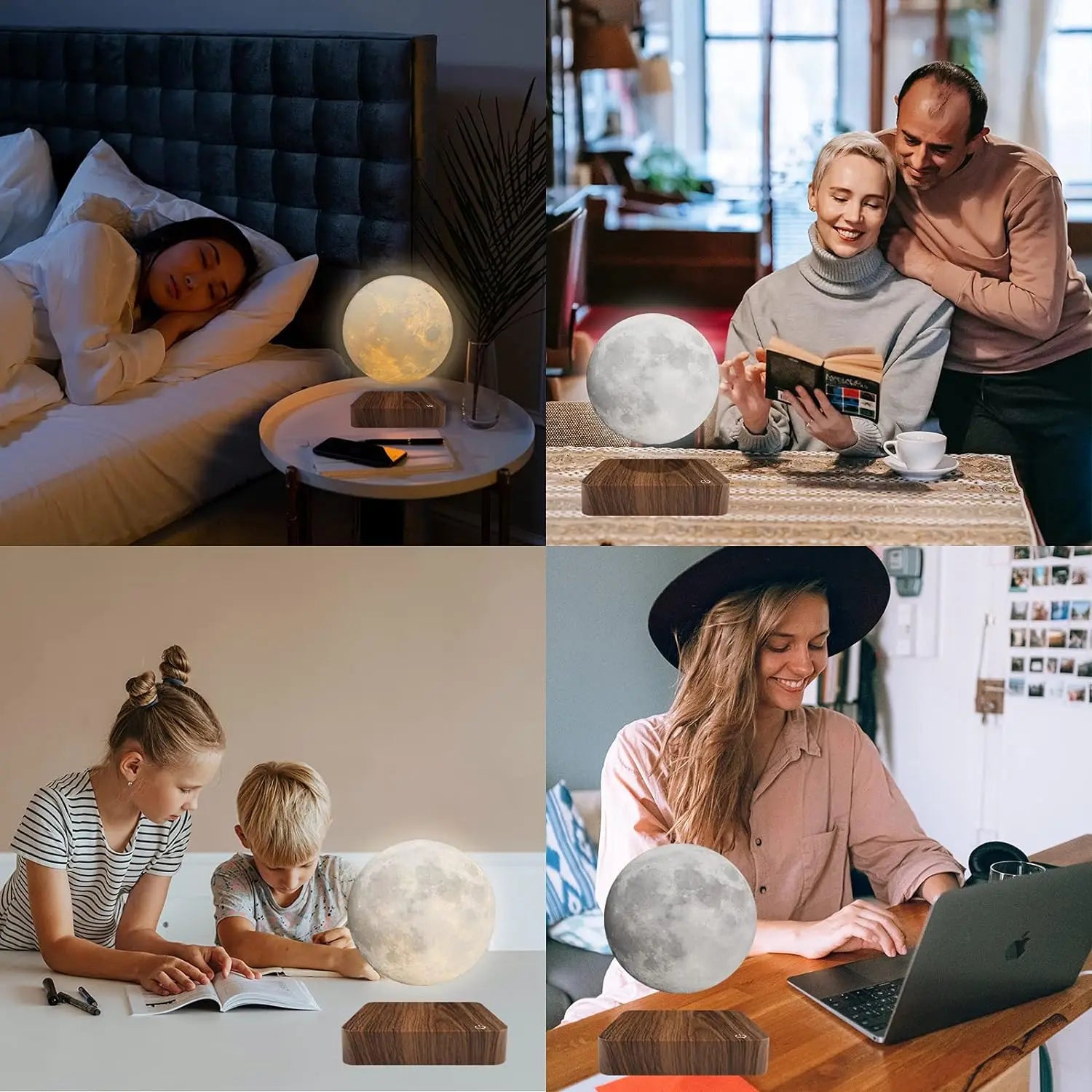 Magnetic Floating Moon Lamp