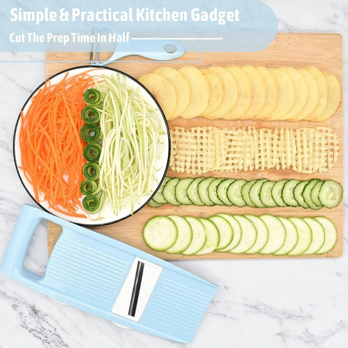 5 in1 Vegetable/Fruit Slicer Multifunctional Manual