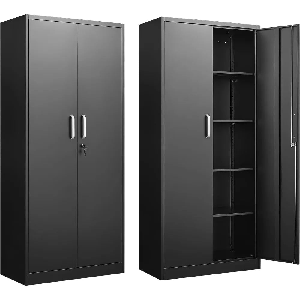 Metal Storage Cabinet Adjustable Shelves