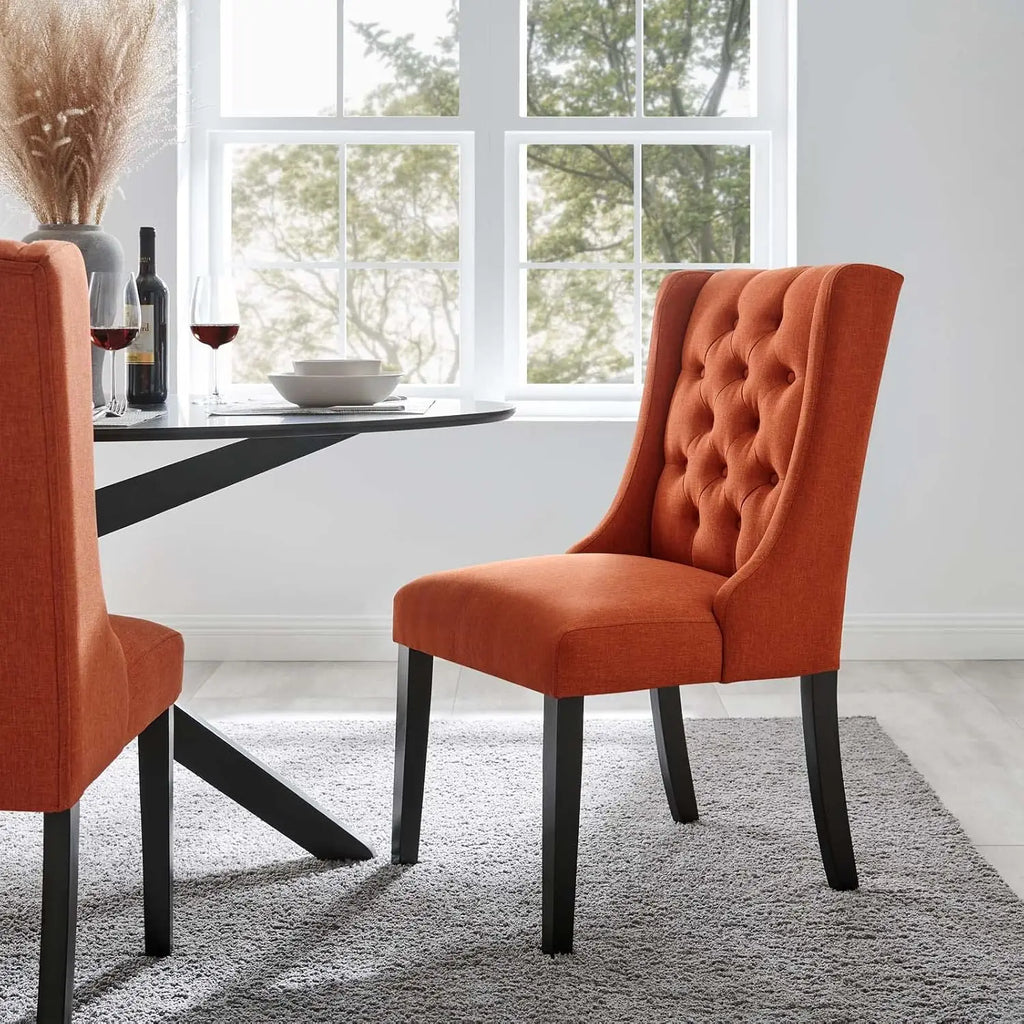 Upholstered Orange