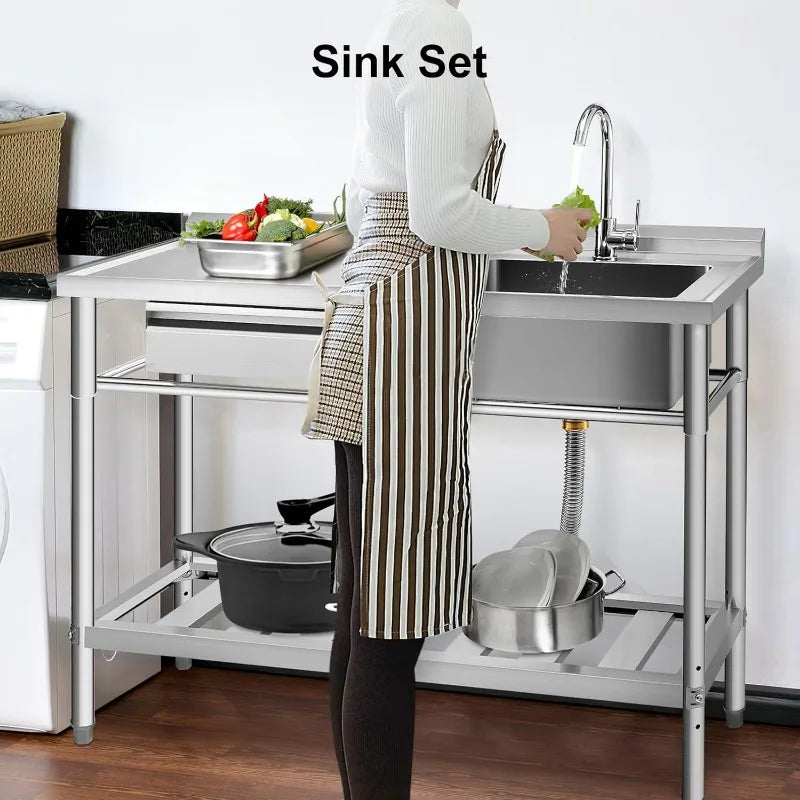 Stainless Steel Utility Sink
