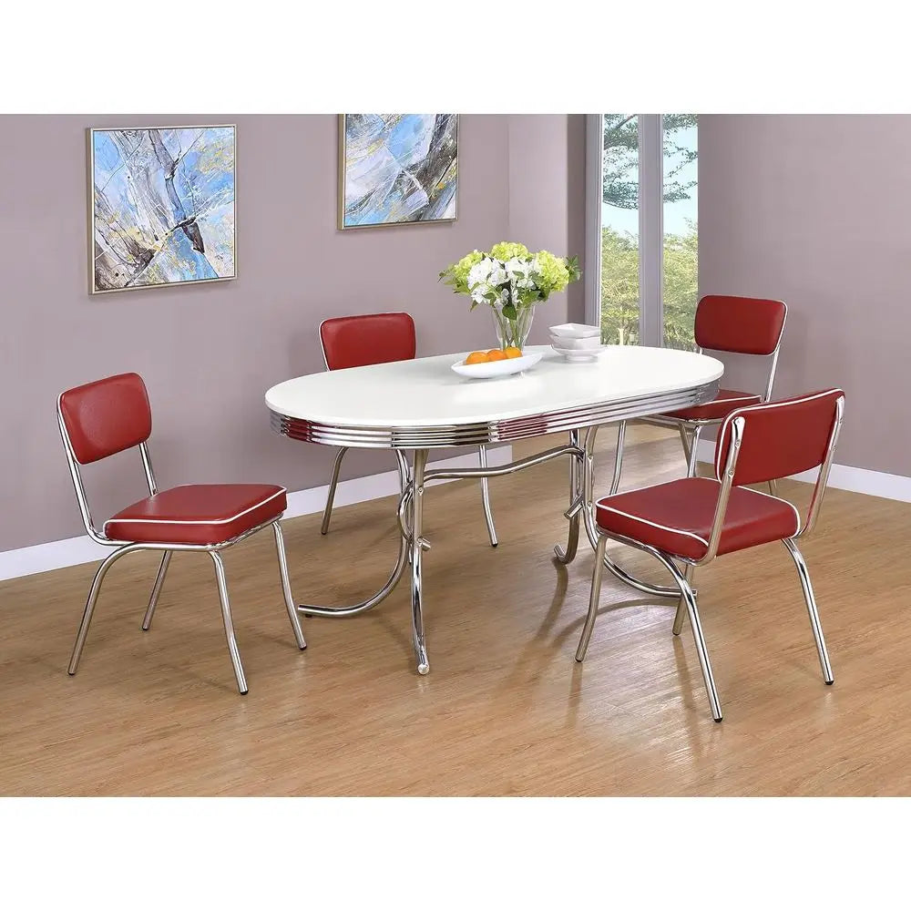 5 pc MiCM 1950s-Style Oval laminate