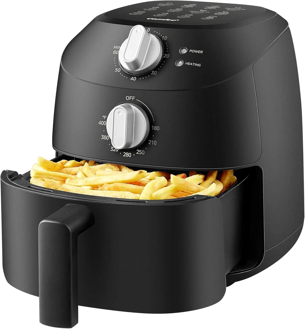 Compact 2.1 Quart Air Fryer Adjustable