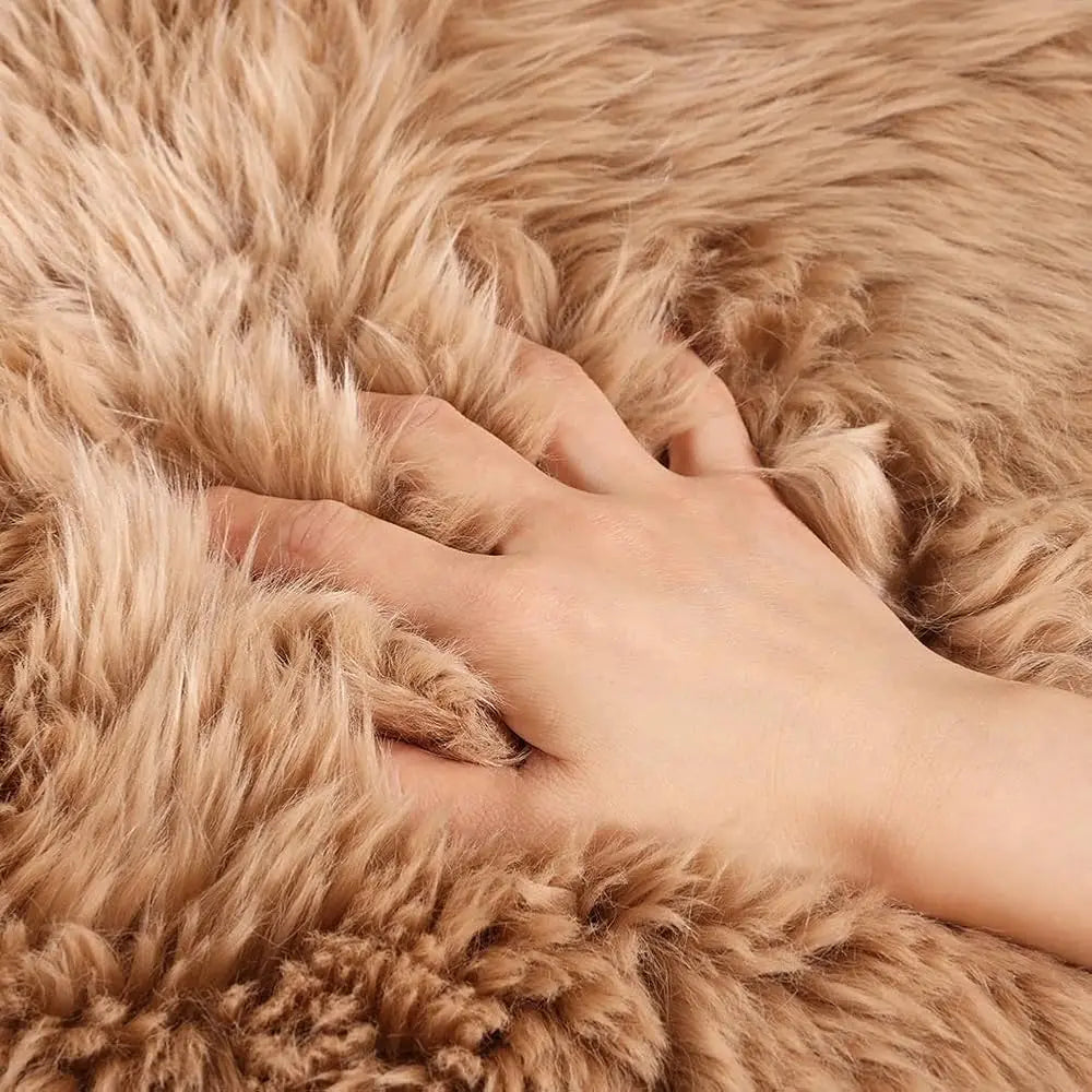 Genuine Sheepskin Wool Rug