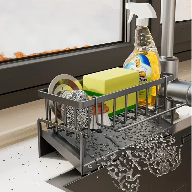 Sink Organizer Multi-Use Sponge Soap