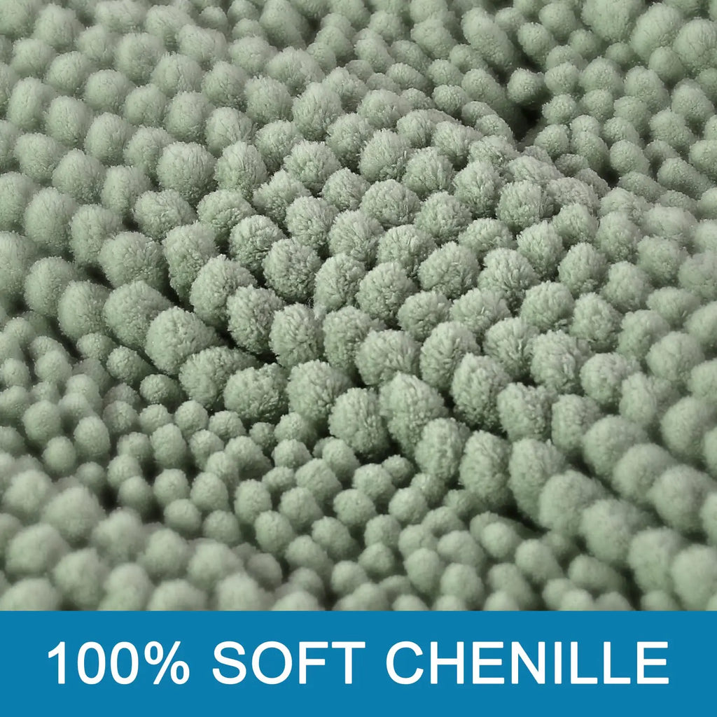 Bathroom Rug Set of 2 Chenille