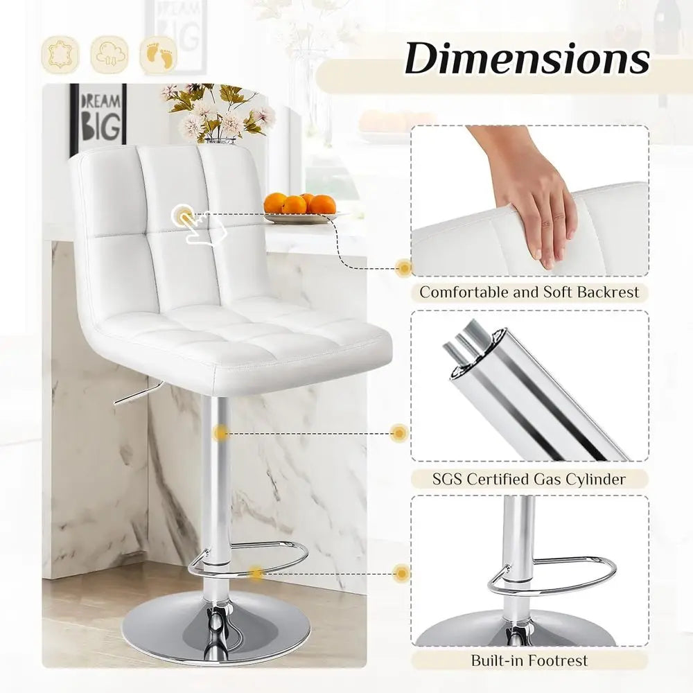4 24" Counter Height Stools