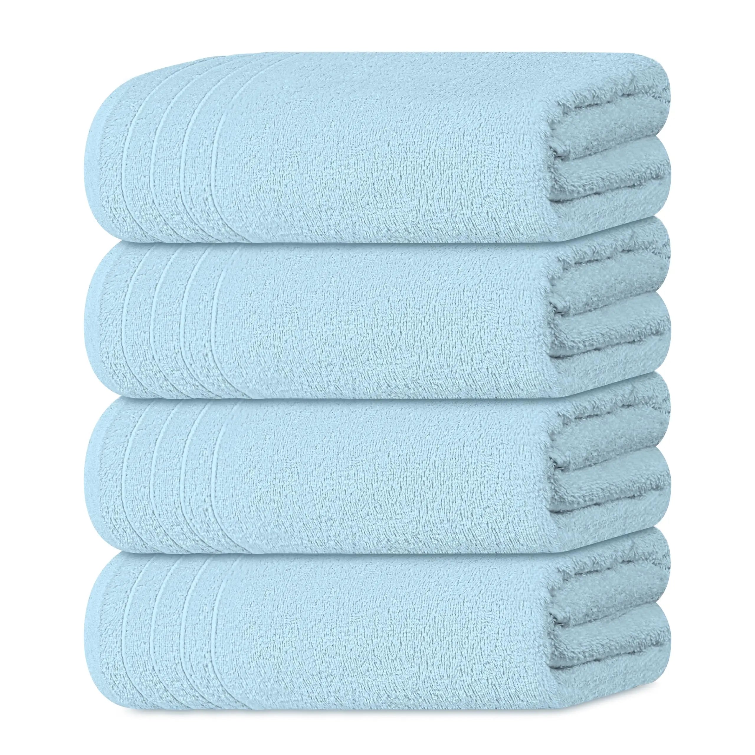 Towels Pack of 4 Extra Large Bath Towels 30 x 60