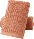 2 Striped Cotton Bath Towels