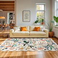 Indoor Floral Scalloped