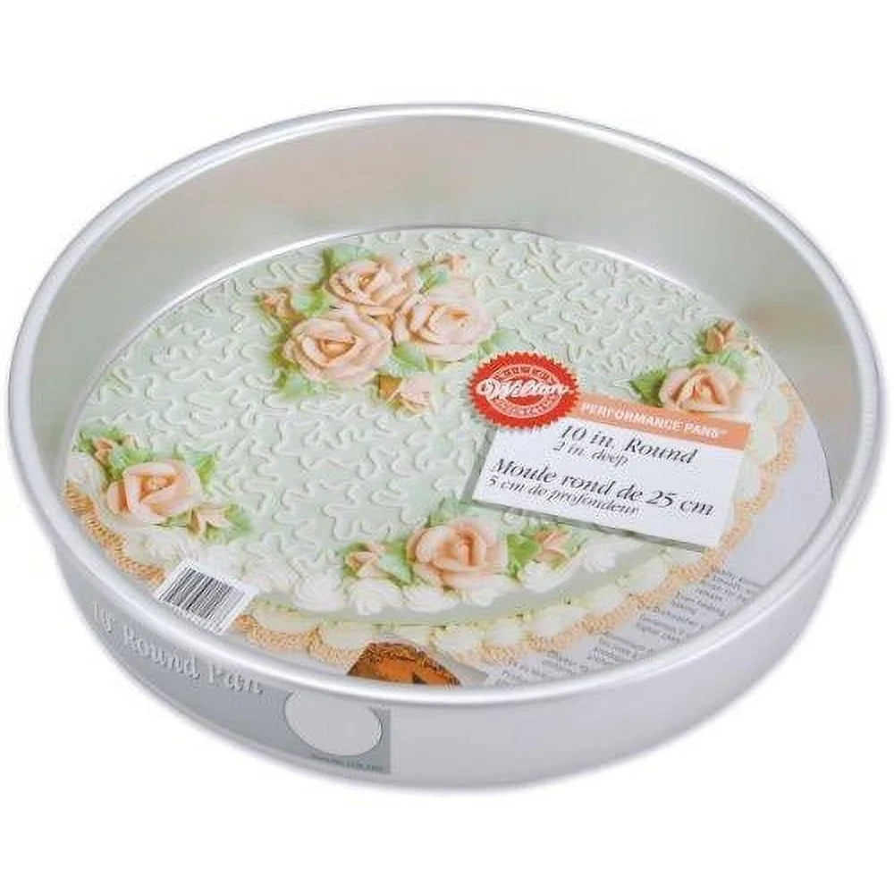 10" Round Aluminum Cake Pan Non-Stick