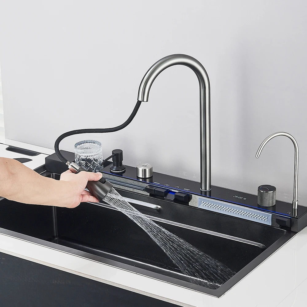 Smart Digital Display Temperature Control Waterfall