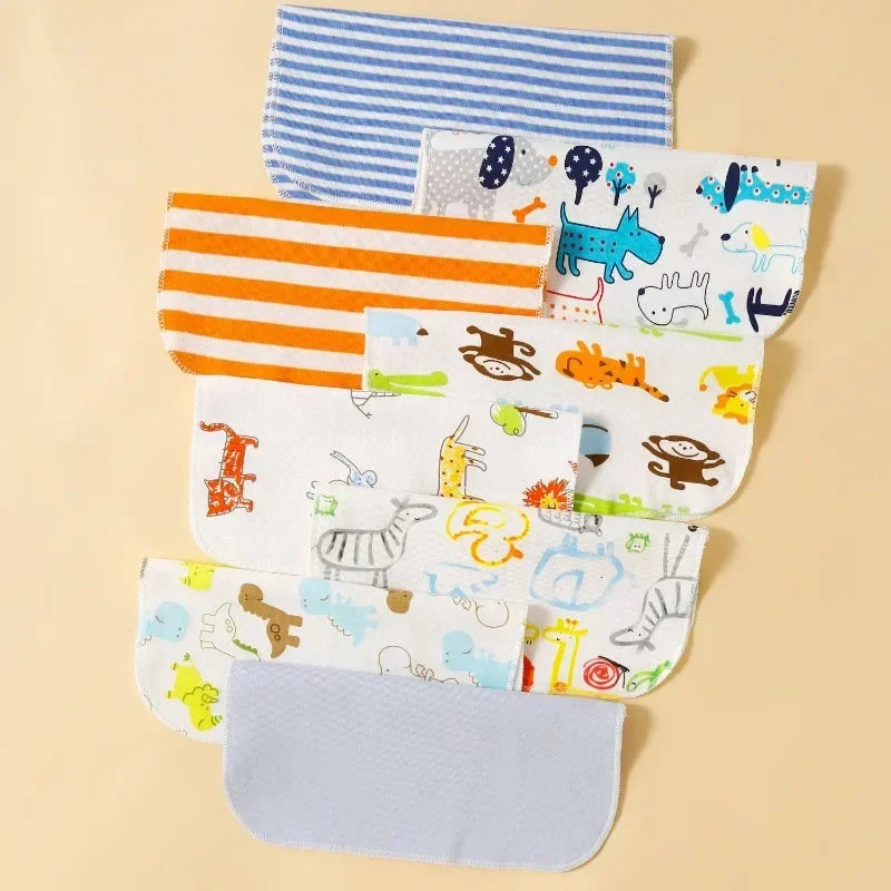 5/8 Pcs Cotton Newborn Baby Towels Set