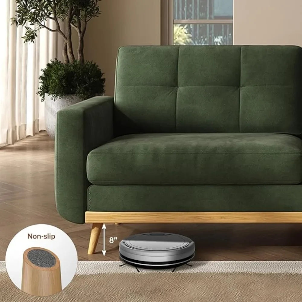 MCM Loveseat Button Tufted