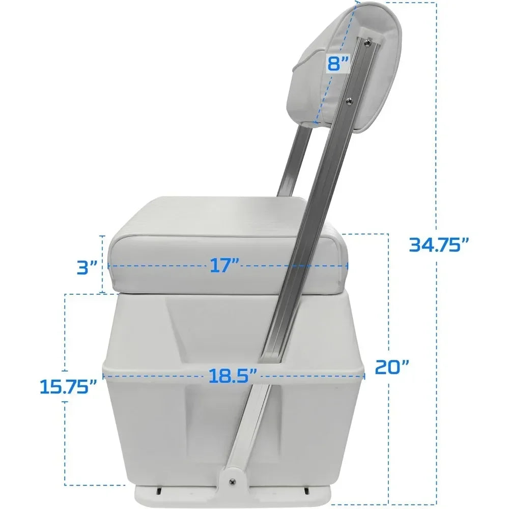 70 Qrt  Swing-back Cooler Seat