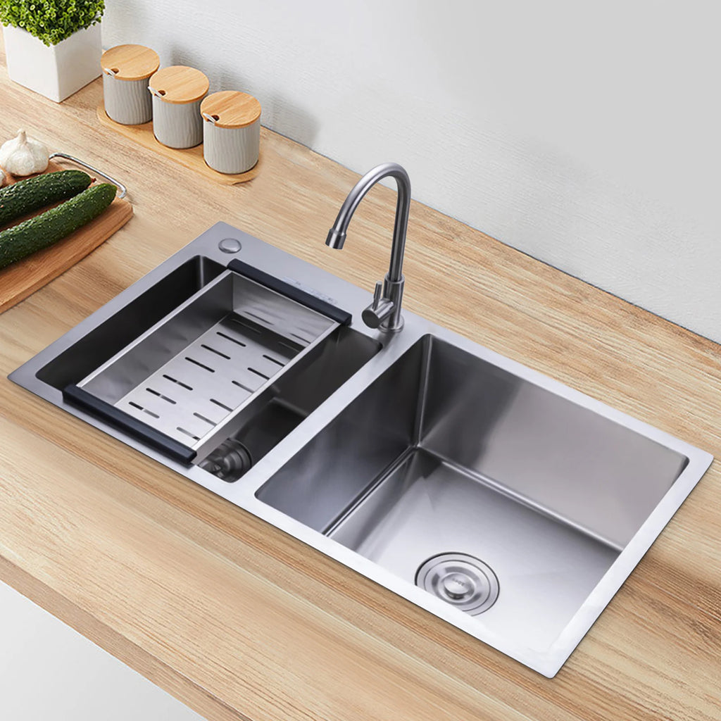 Stainless Double Bowl Anti Corrosion Soundproof