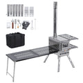 Portable Stove Oven/Camping Table/ Chimney