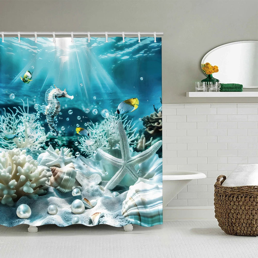 Ocean Bathroom Four-piece Set