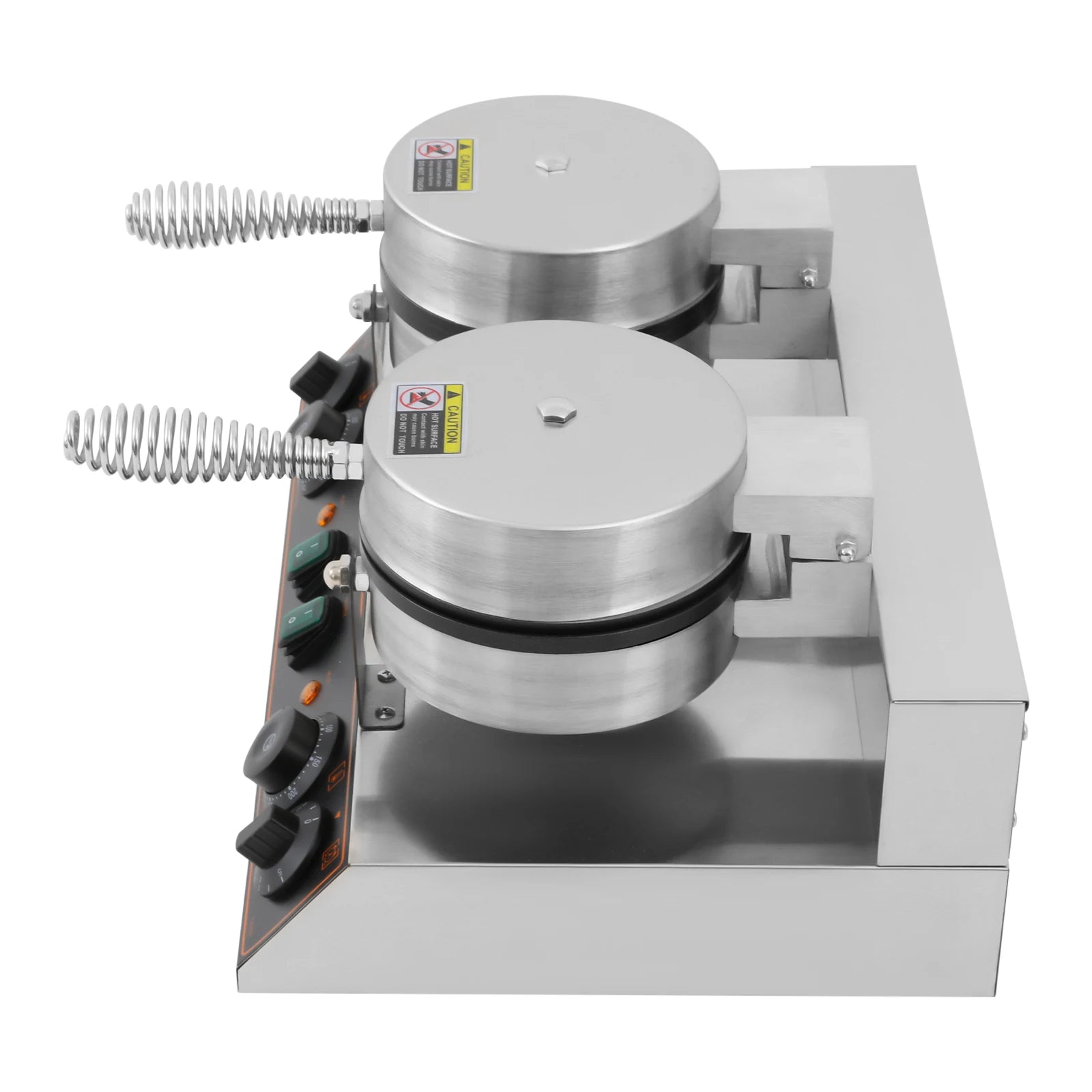 Electric Waffle Maker, Double-headed Stainless Adjustable (122-572°F)