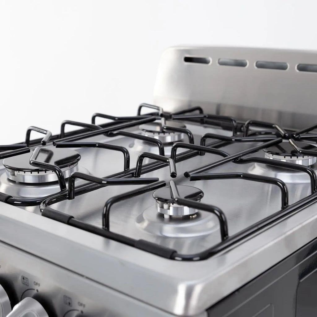 Compact 20-Inch Gas Range Oven 4 Sealed Burners