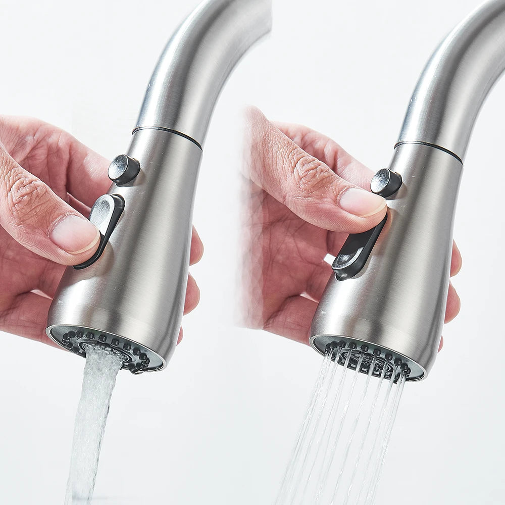 Brushed Nickel Pull-out Sprayer