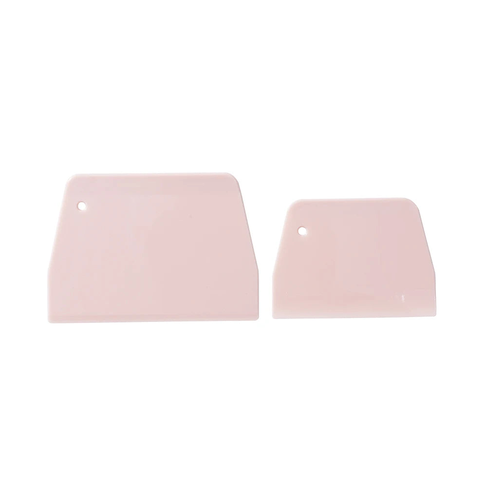 2pc Plastic Spatula/Dough Scraper