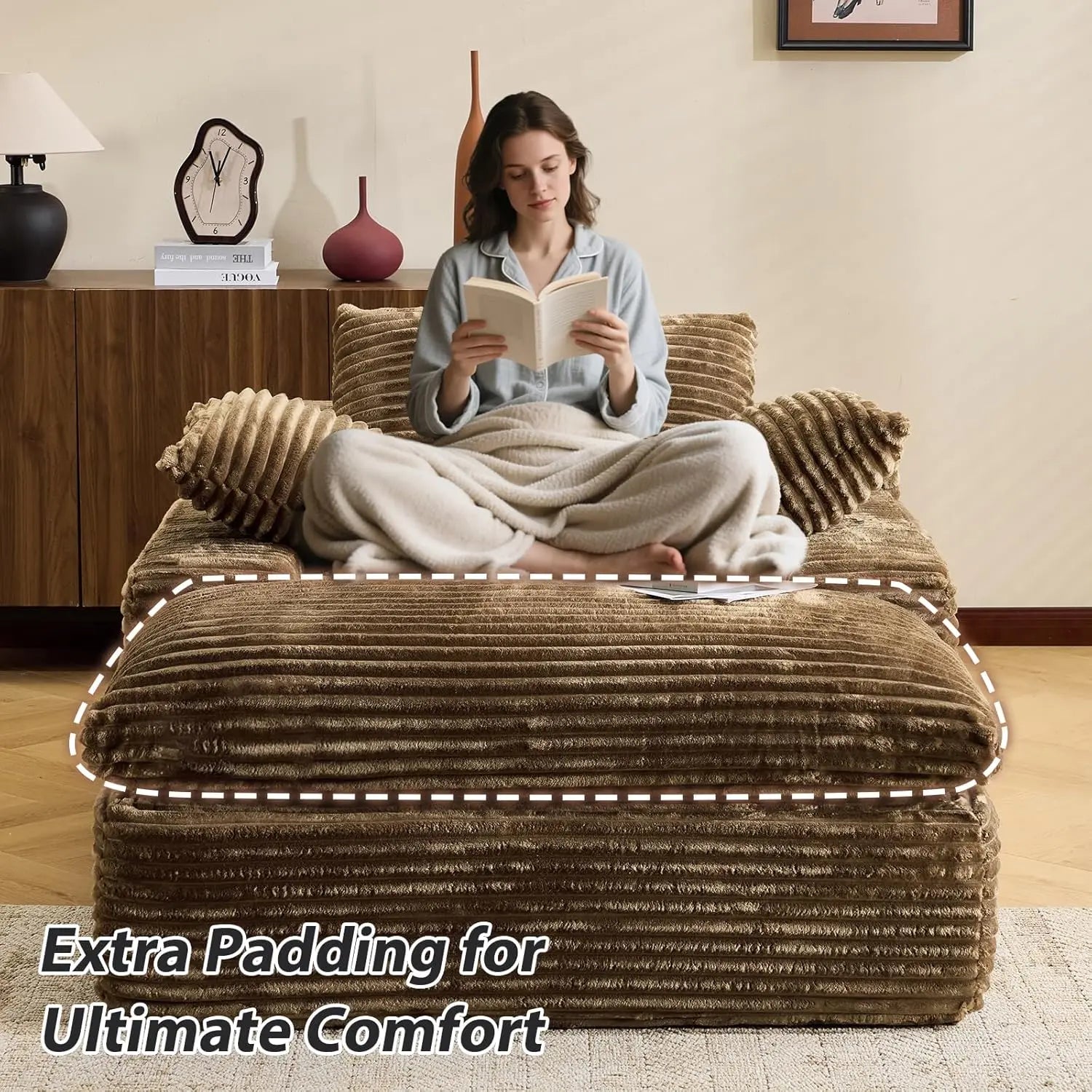 67 Inch Chaise Lounge Chair