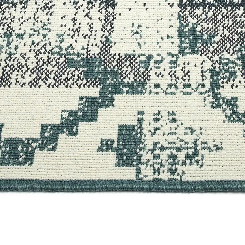 Modern Geometric 1'11" x 3'7" Rectangle