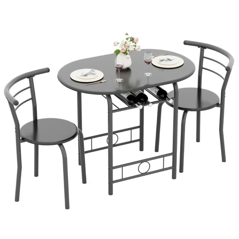 3-Piece Small Kitchen Dining Set
