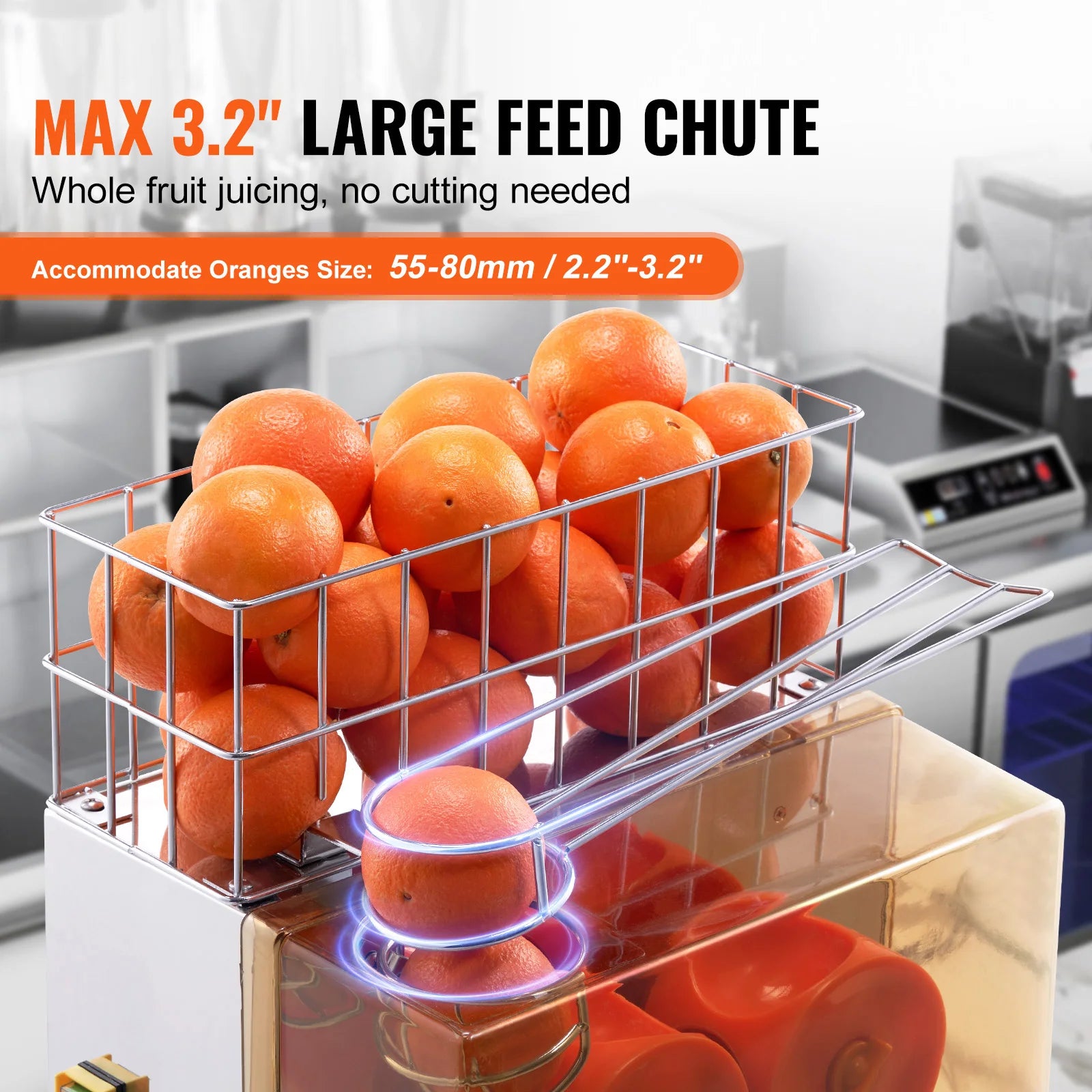 Commercial Orange Juicer Machine Automatic Stainless