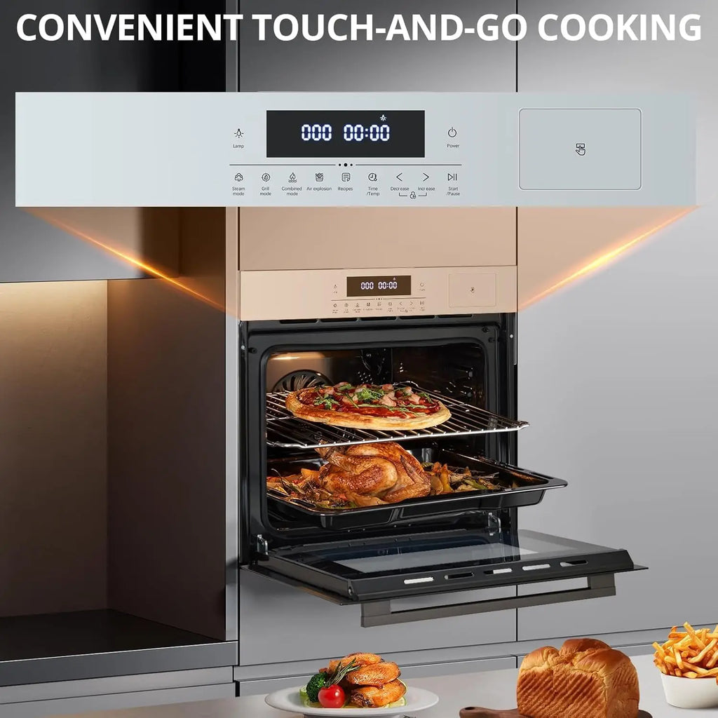 24' Single Wall Oven, 2.5 CF 10-Function Convection,