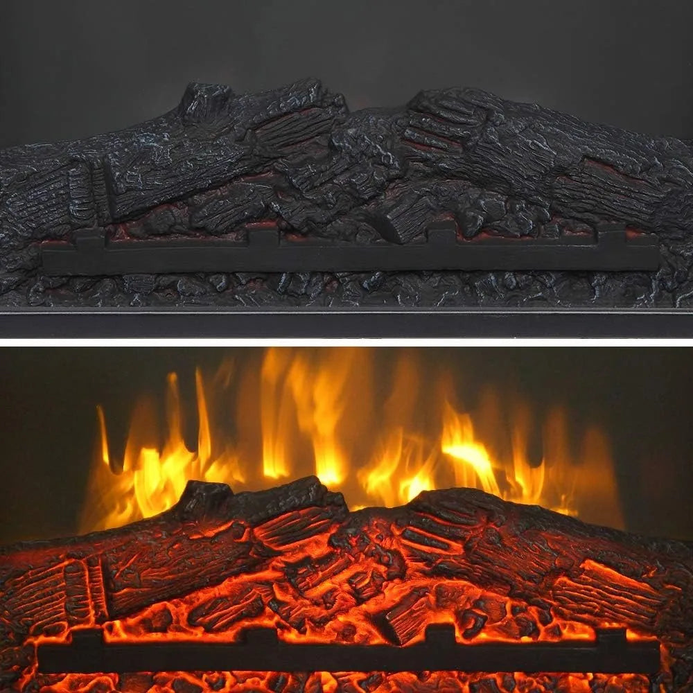 25'' Freestanding Electric Fireplace Heater