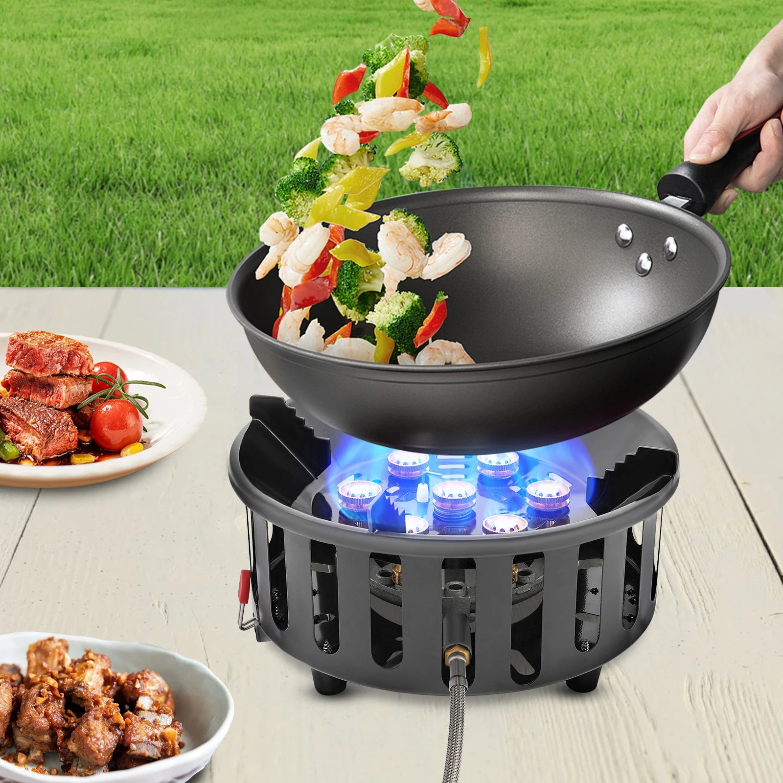 Cold-rolled Board Gas Cooking Burner