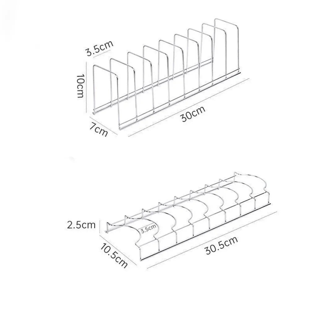 Stainless Steel Dish Draining Rack Multipurpose