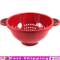 Durable Plastic Colander with Soft Grip Handles