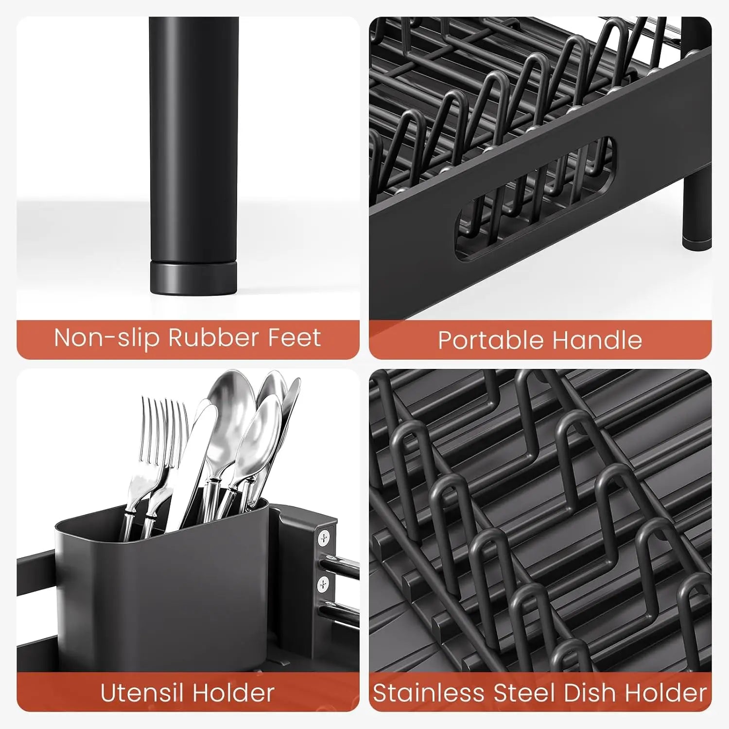 Expandable Dish Anti-Rust Aluminum