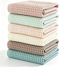 6 Kitchen Towels 100% Cotton Waffle