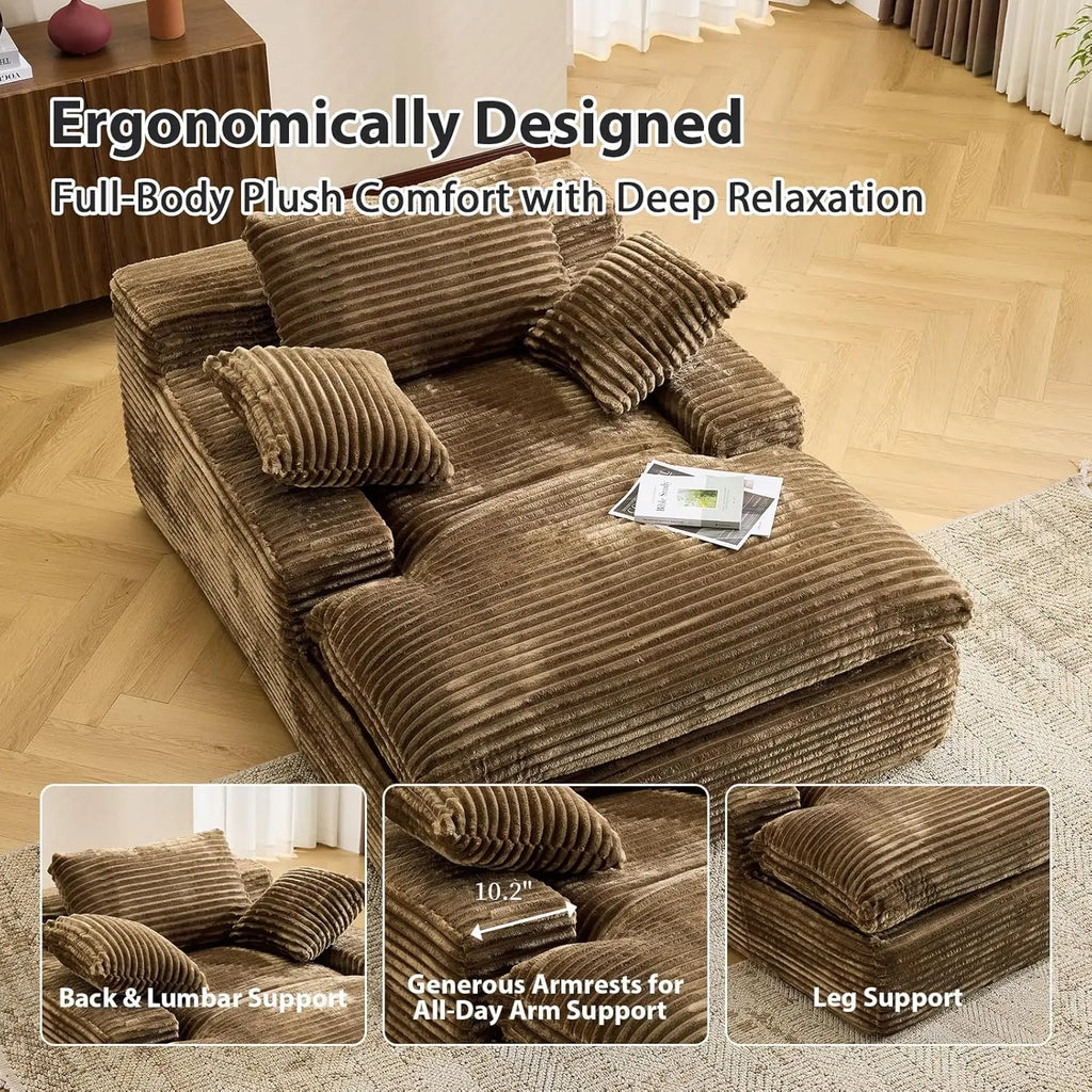 67 Inch Chaise Lounge Chair