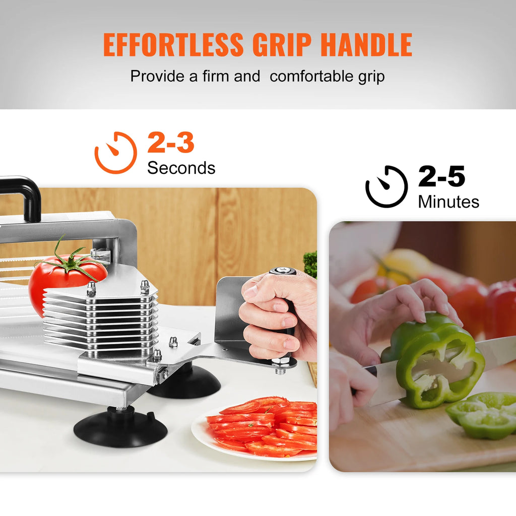 Tomato Slicer 3/16" Tomato Cutter/Slicer Stainless