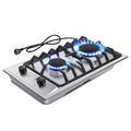 12" 2-Burner Dual Fuel Stove, RV/ Camping/ Kitchen