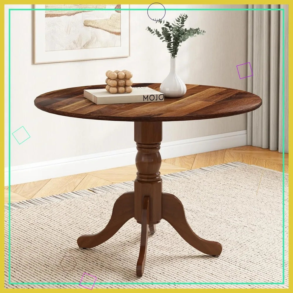 40" Round Wooden for 4 Trestle Legs