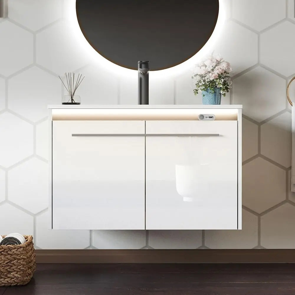 31" LED Floating Vanity