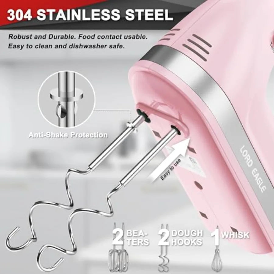 Mixer Electric Handheld 400W 5-Speed