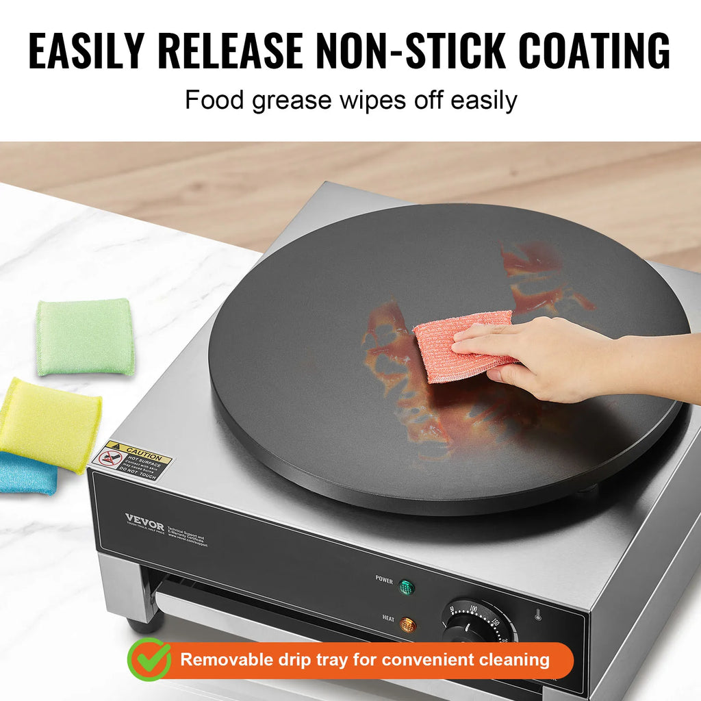 Electric Crepe Maker 16 Inch Commercial