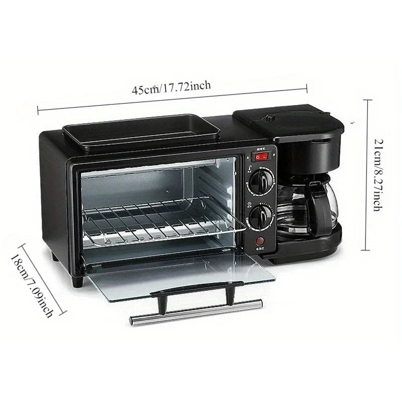 Breakfast machine sandwich/toast/coffee machine