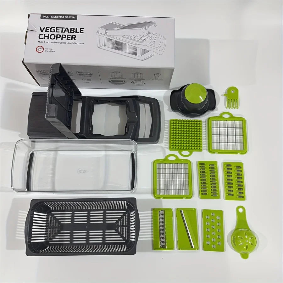 14-in-1 Vegetable Chopper/Slicer/Shredder Manual